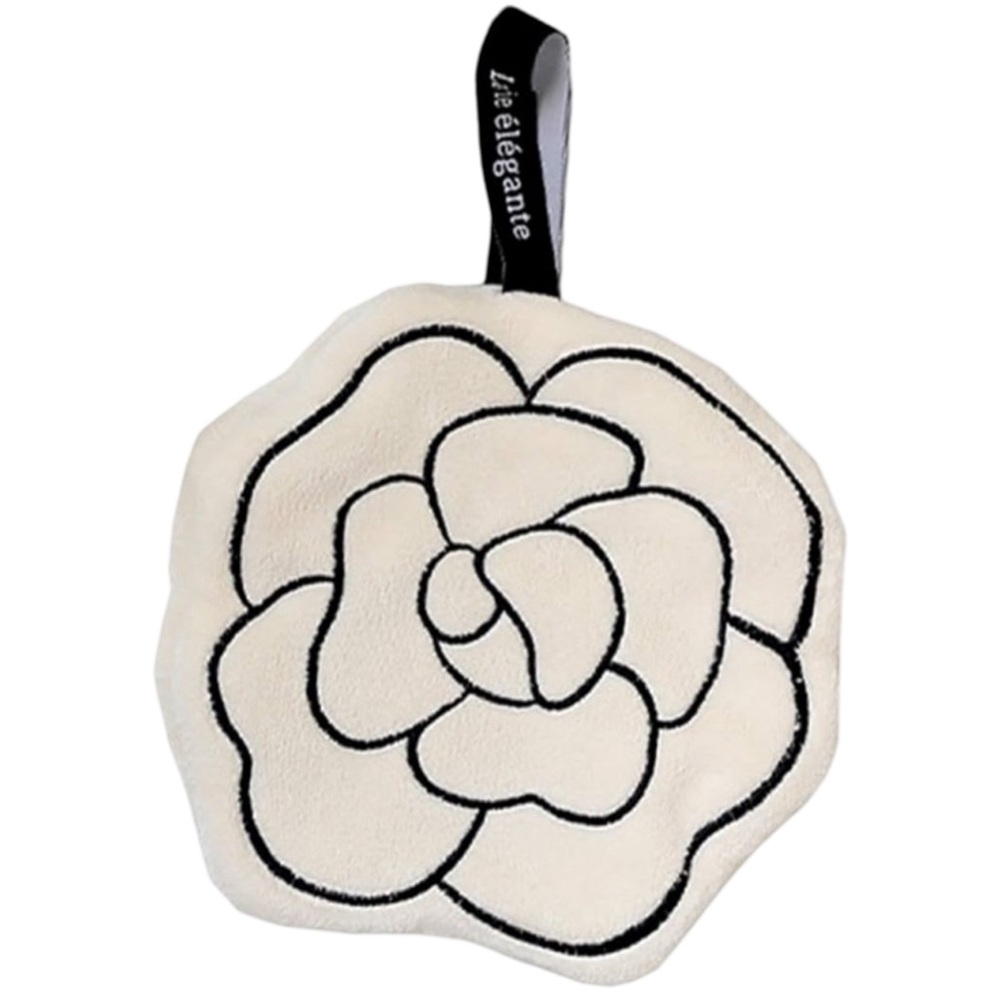 Camellia Flower Hand Towel